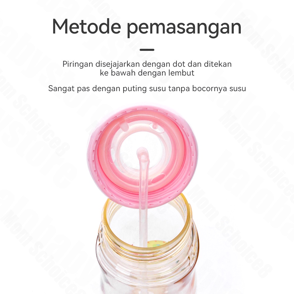 Halo Baby Sedotan Pengganti Nipple untuk botol susu/Straw Replacer/Sedotan Pemberat Botol Susu