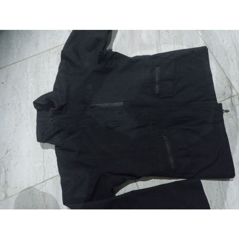 Jaket tnf parka bahan katun hslus tebal