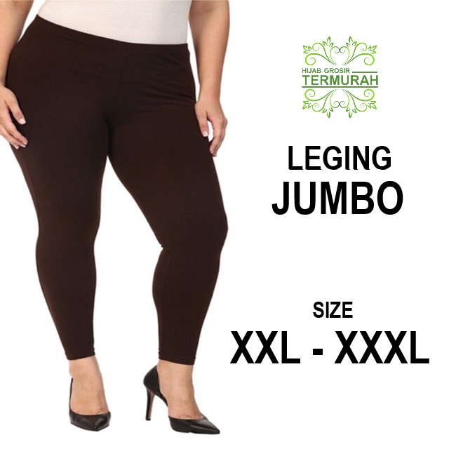 Legging Panjang Spandek Super Jumbo - Celana Leging Bahan Spandek Big Size XXXL
