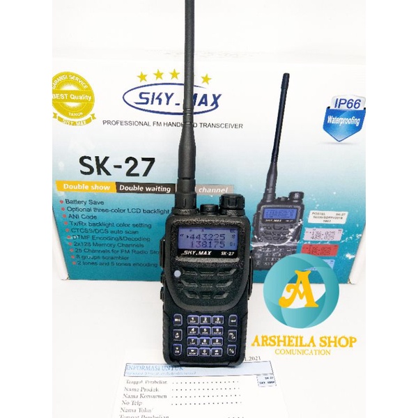 Ht sky max sk 27 dual band waterprof