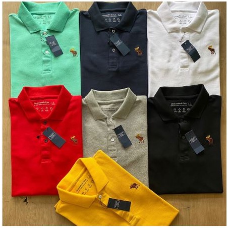 Kaos Polo Kaos Kerah Abercrombie And Fitch Original
