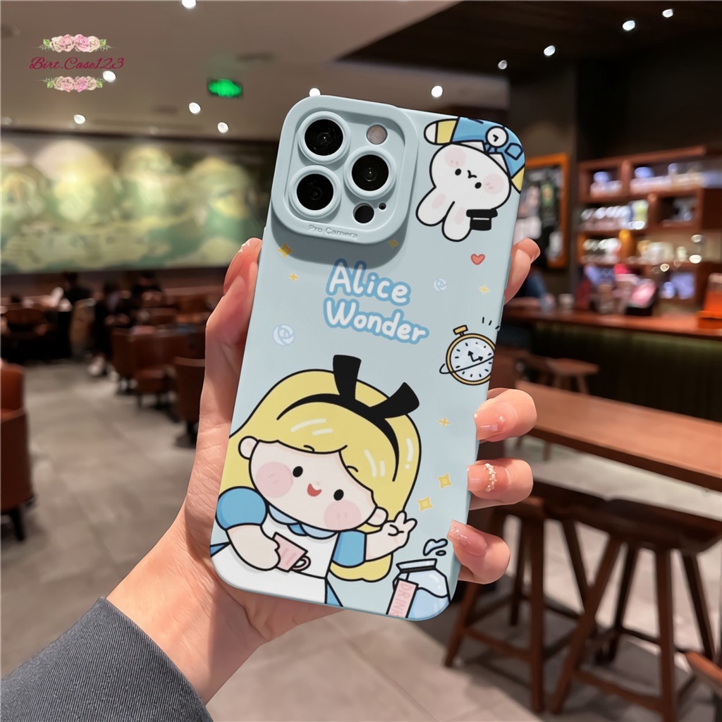 CUSTOM CASE SOFTCASE SILIKON PROCAMERA SNOW ALICE CUSTOM SAMSUNG J2 PRIME A04 A04S A23 A13 A20 A30 A03S A50 A50S A30S A03 BC7033