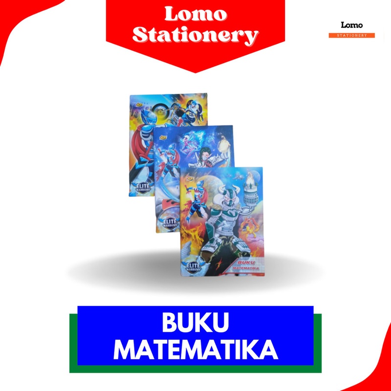 

Buku Matematika Kotak Kecil Kiky 38 Lembar