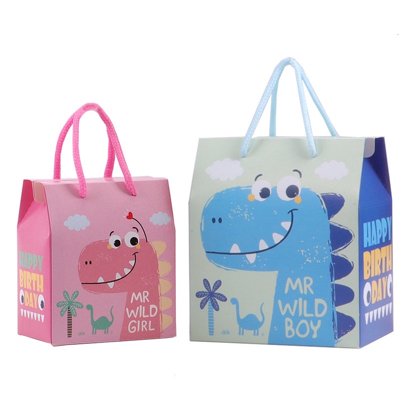 

Goodie Bag Ulang Tahun Anak / Kotak Kado Ulang Tahun motif dino