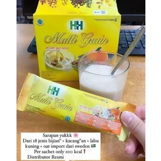

HH multigrain ecer/ 1sachet pengganti makan original HWI untuk kesehatan kolesterol