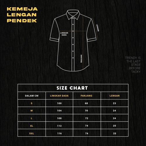 HIPNOP Kanva Blush Kemeja Polos Pria Lengan Pendek