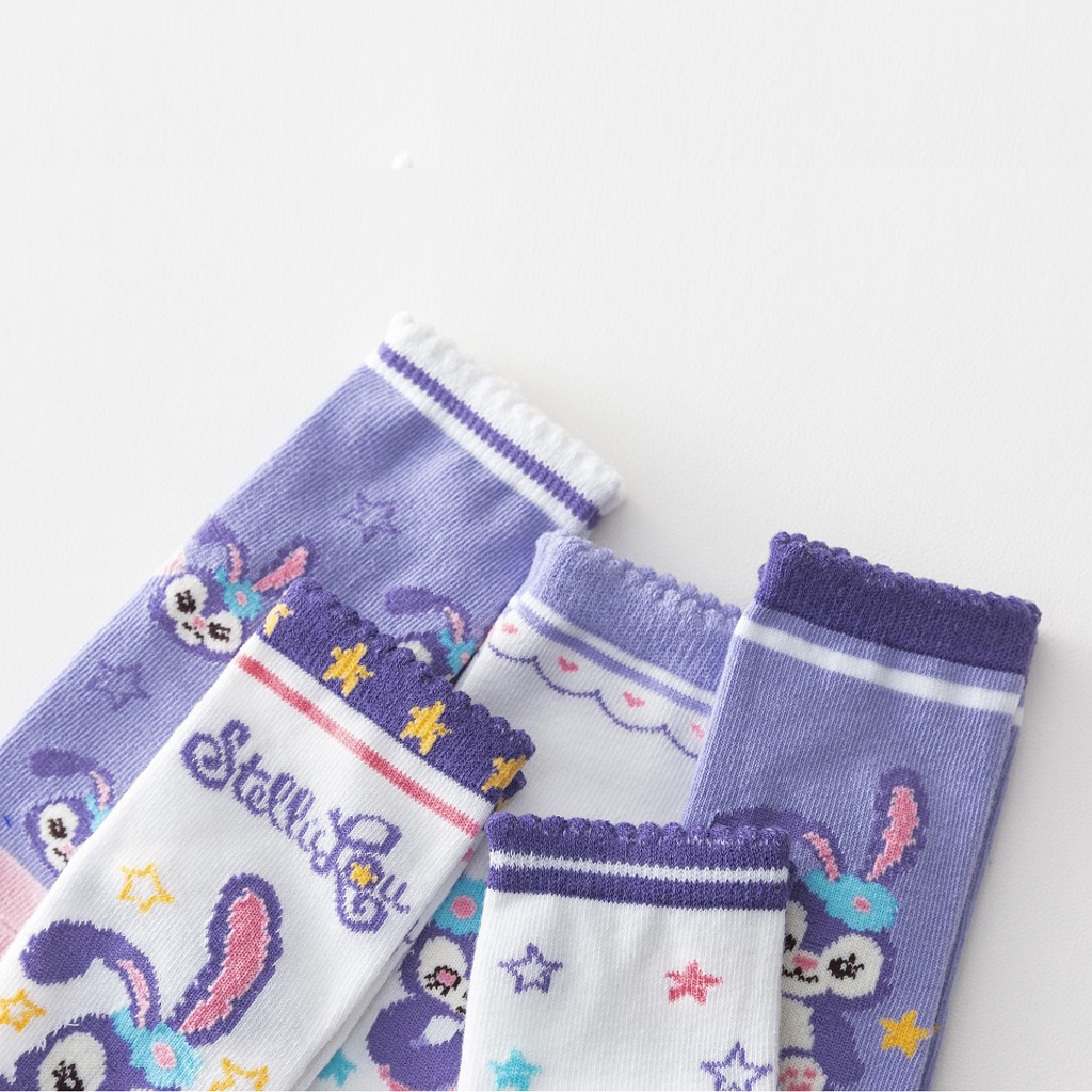 GTB Kaos Kaki Anak Motif Stella Lou Kaus Kaki Bayi Kelinci Lucu KK061