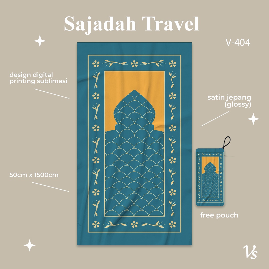V -  404 || SAJADAH TRAVEL/SAJADAH SOUVENIR TAHLILAN/ SOUVENIR HAJI/ SOUVENIR AQIKAH DAN SOUVENIR PESTA FREE POUCH