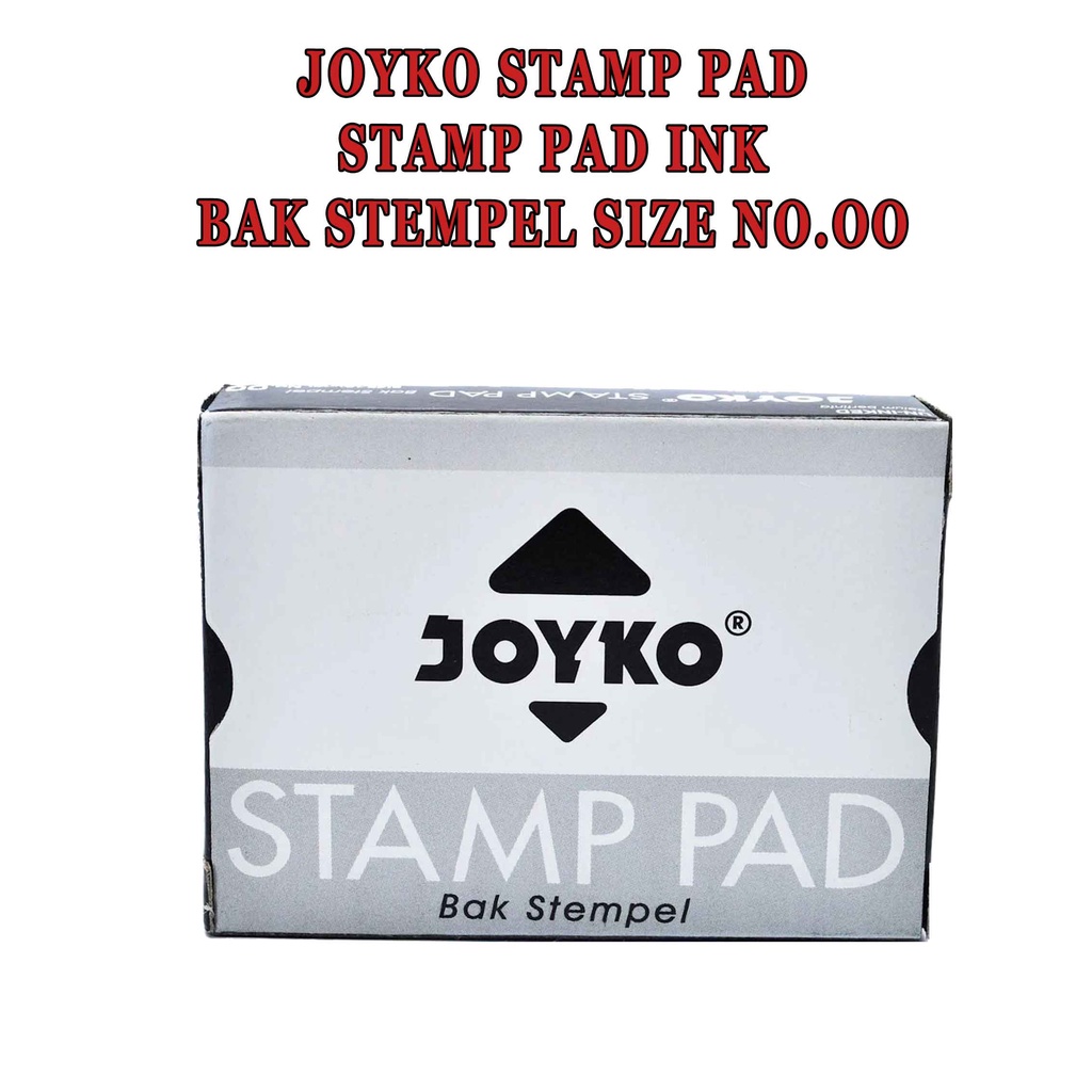 Stamp Pad * Joyko * Bak stempel No.00 * Stempel