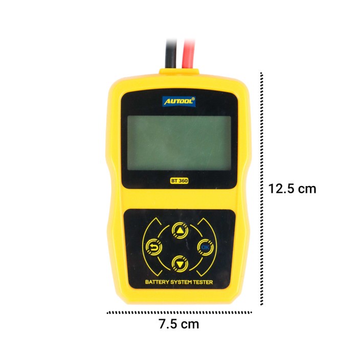 AUTOOL BT360 Car Battery Tester System Diagnostic Analyzer For Aki 12 Volt