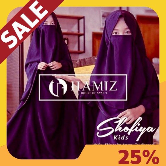 Trend Khumaira Kids Baju Muslim Gamis Syari Anak 2-6 Bulan & 1-7 Tahun Jersey Premium Set Muslim Ana
