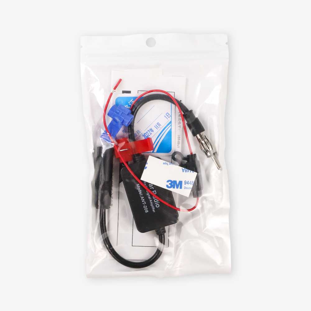 ( 100% BARANG ORI ) Podofo FM Radio Aerials Antena Signal Amplifier untuk Mobil - ANT-208