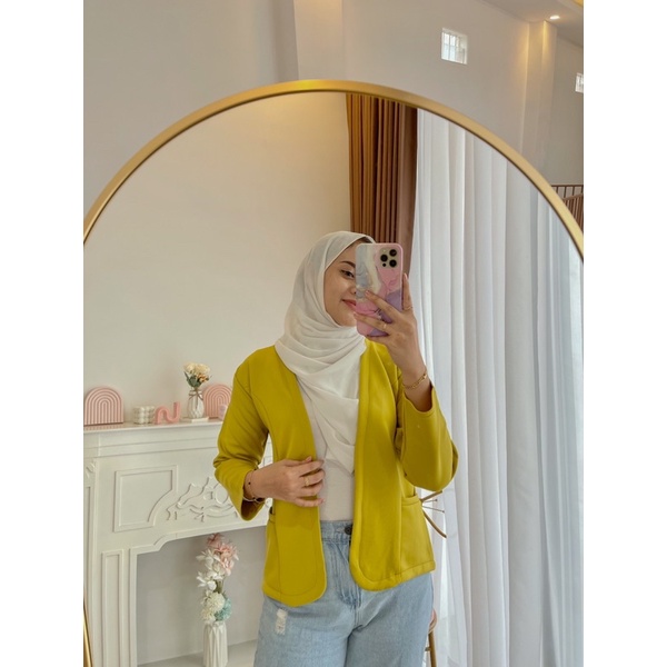 Blazer zara // blazer selebgram kekinian