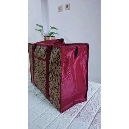 TAS LAUNDRY TANGGUNG LEBAR  48CMX34CMX20CM DAN KECIL LEBAR 38X25X17CM