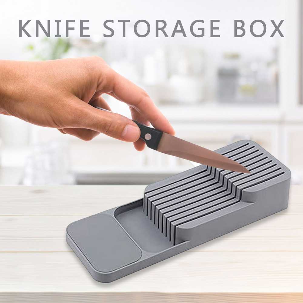 COD Rak Organizer Dapur Tempat Pisau Cutlery Storage Box