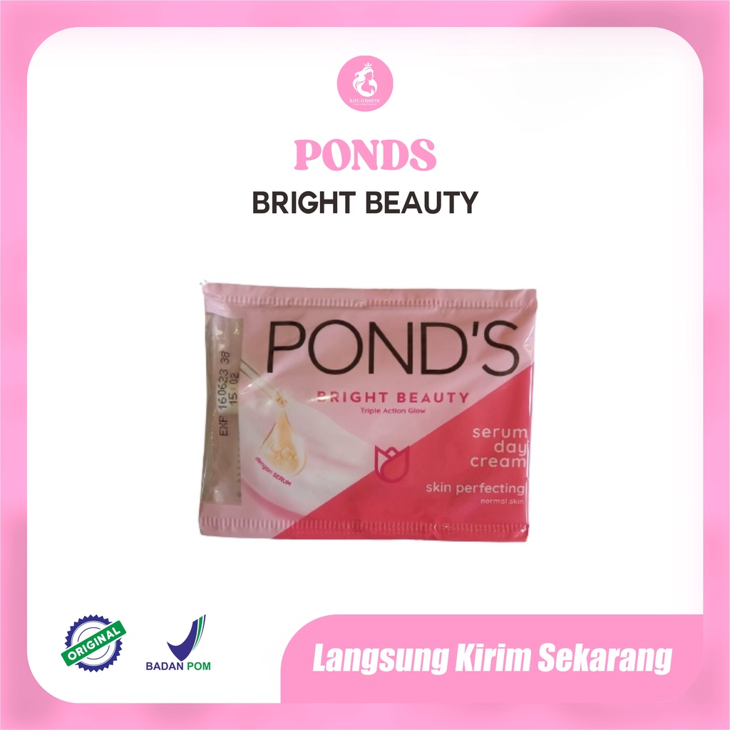 Ponds Bright Beauty Serum day cream Sachet 7.5g