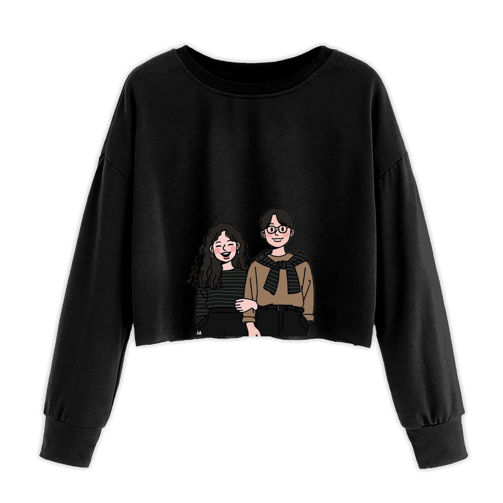 COUPLE NEW SWEATER CROP ANAIRA