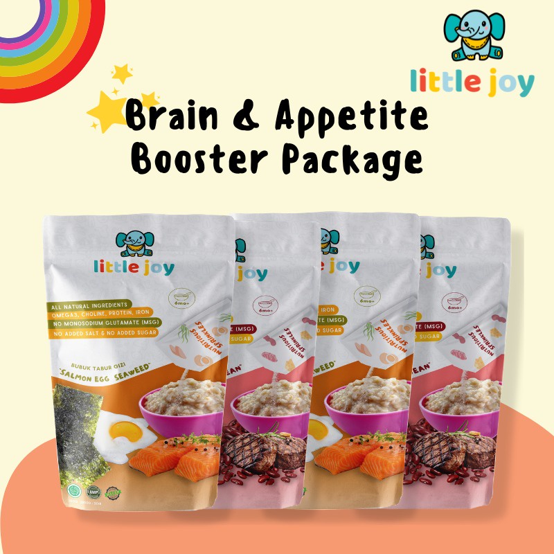 Little Joy MPASI Bayi BB Booster Bubuk Tabur Gizi - Brain &amp; Appetite