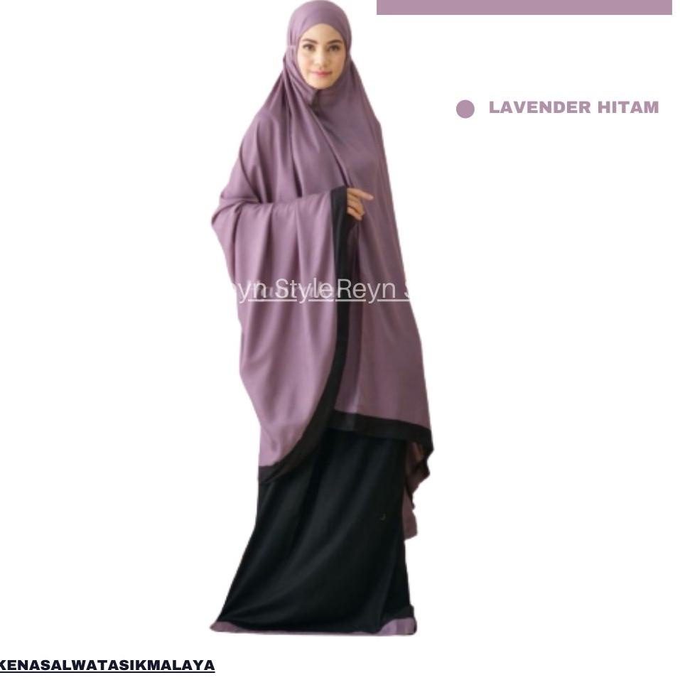 Mukena Dewasa Salwa 2in 1 Resleting Depan Jumbo Terbaru /  Mukenah Bali Travelling Dewasa / Tas muke