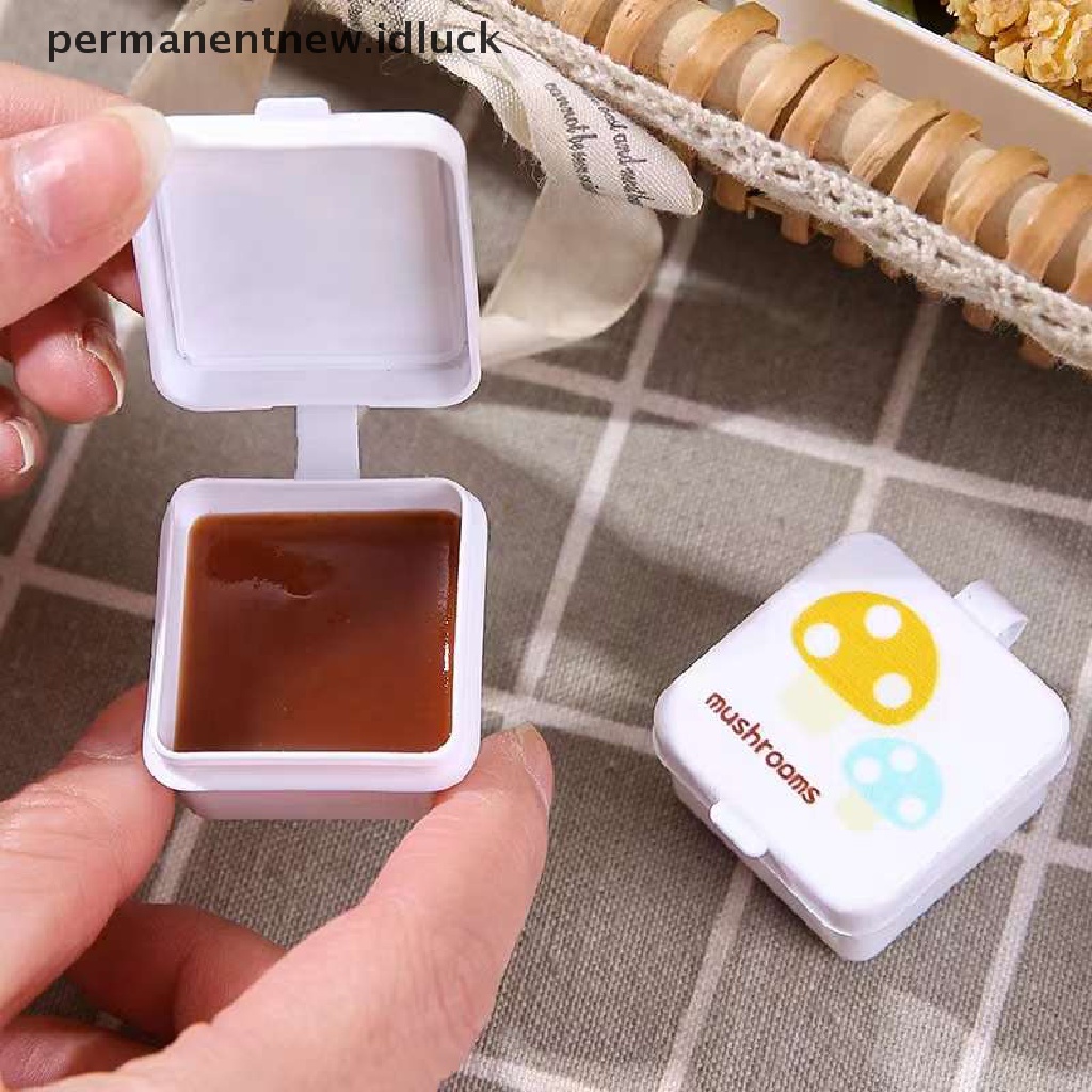 [luckypermanentnew] 4pcs Botol Bumbu Kecap Mini Salad Dressing Container Sauce Bottle [ID]