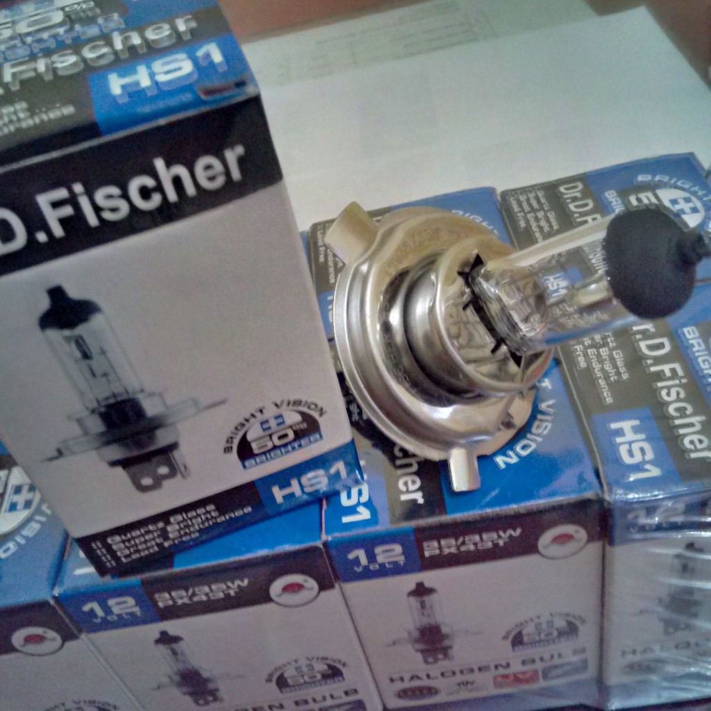 Dop H4 Bohlam H4 HS1 Fischer MB007 12V 35W DR D FISCHER
