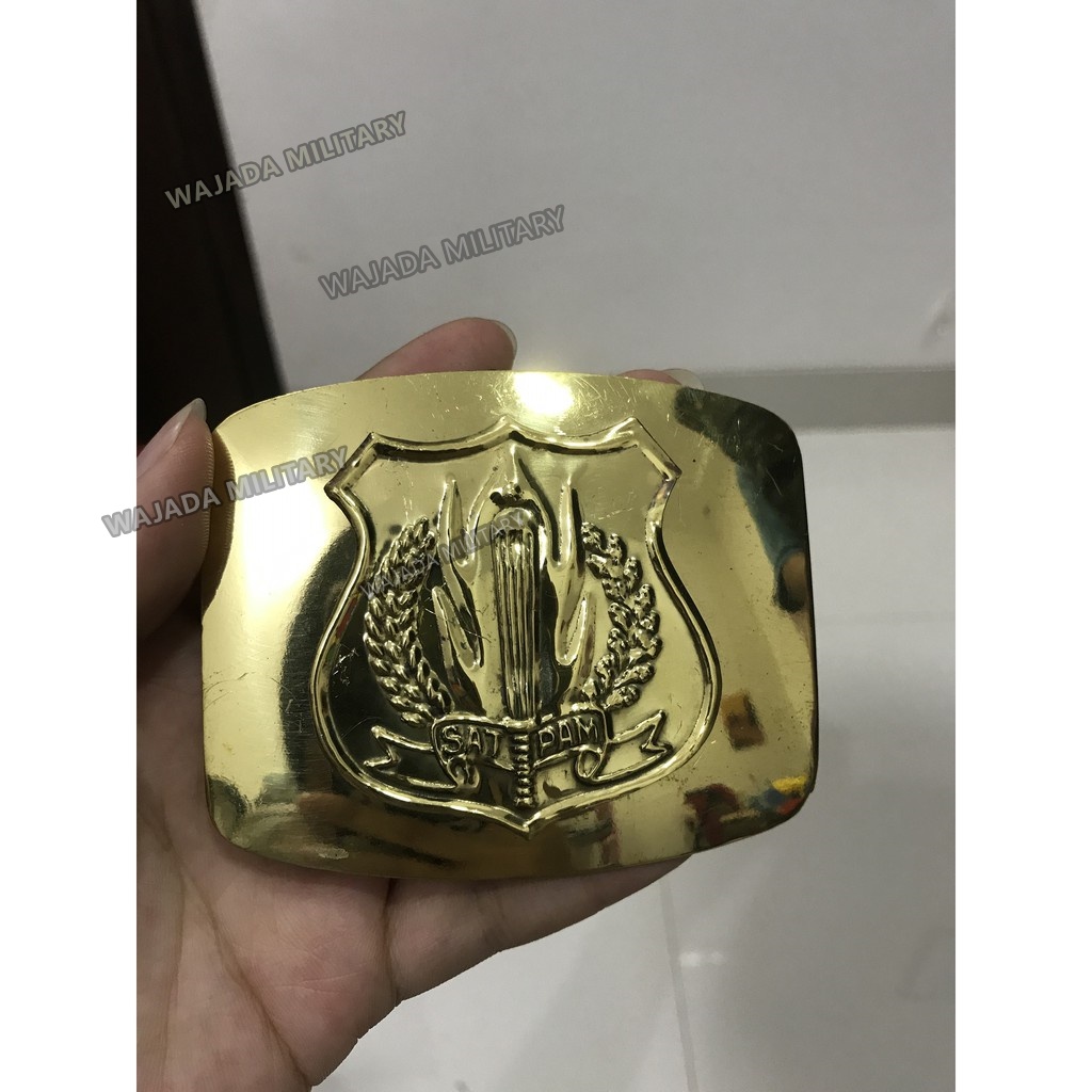 WT Kepala Kopel Timangan SATPAM  Security Bisa Brasso