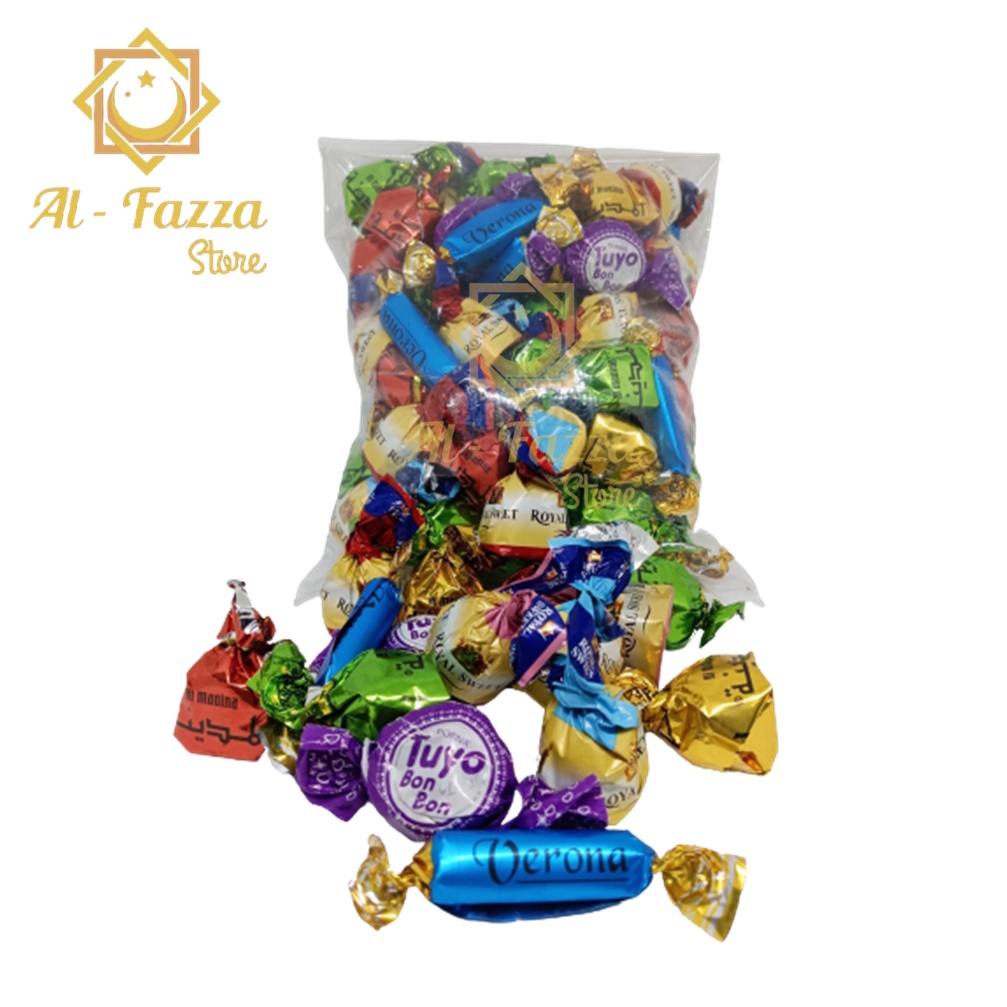 

Coklat Turky Mix 500 gr - Coklat Oleh-oleh Haji & Umroh - Chocolate Turkey mix