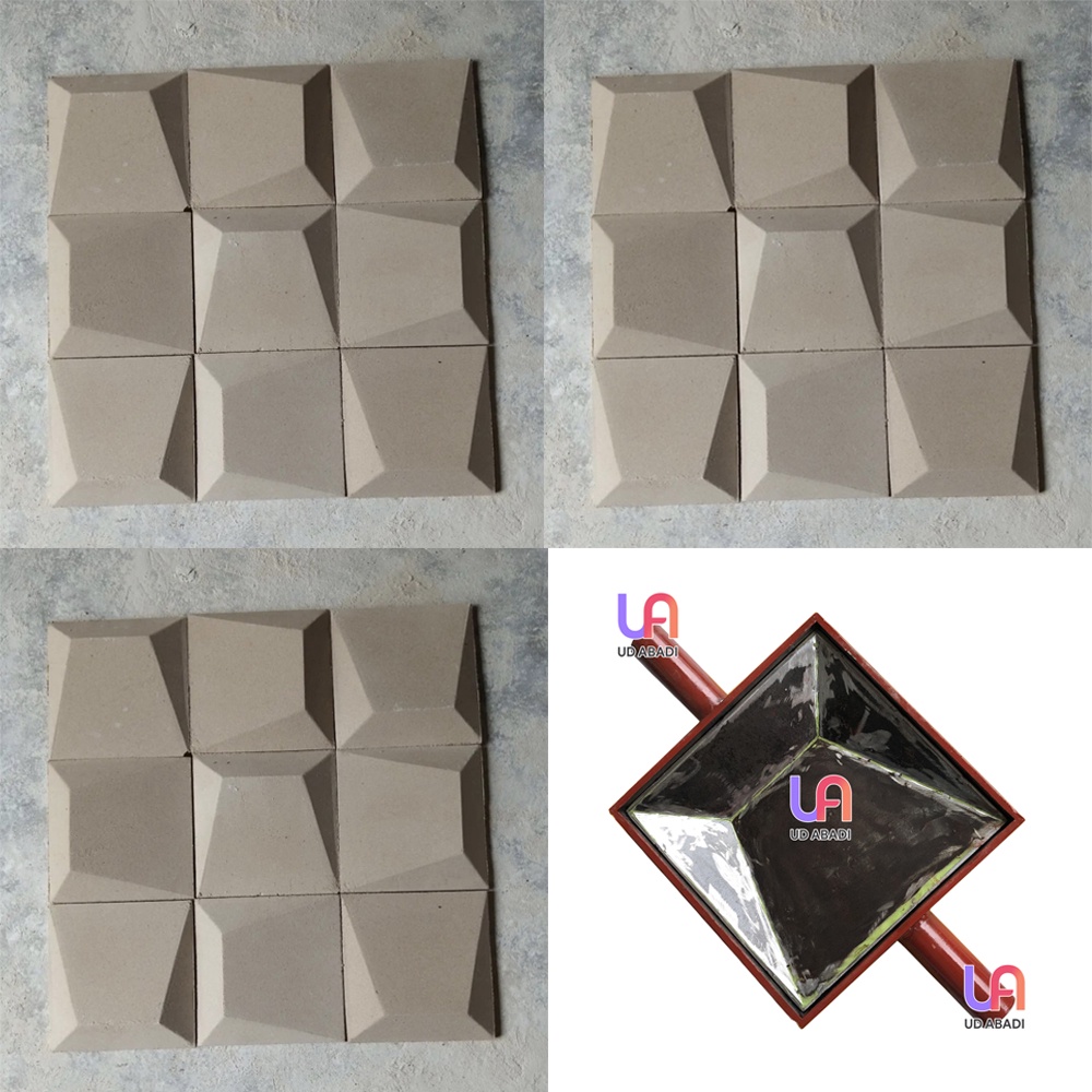 CETAKAN BATA TEMPEL UD ABADI 20X20