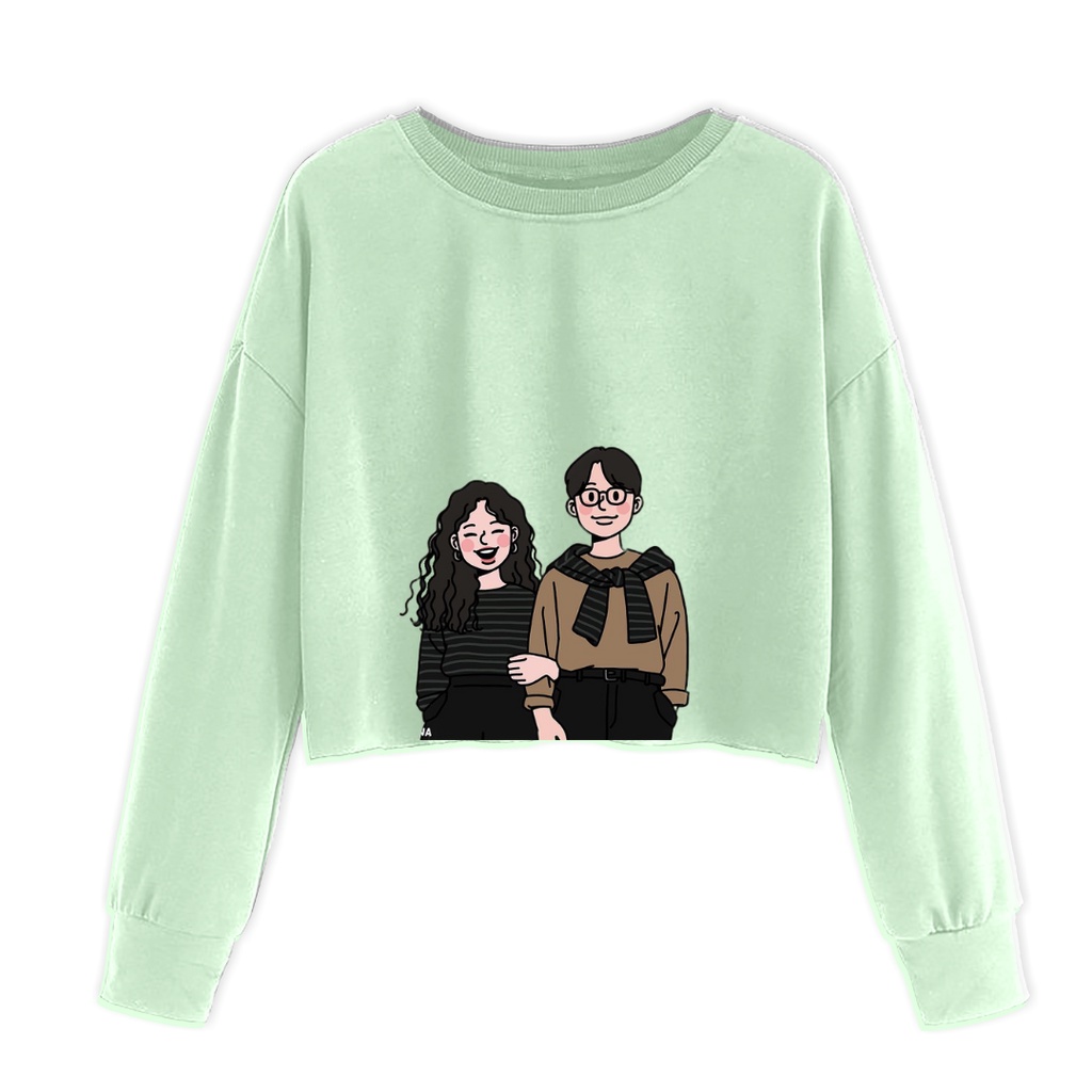 COUPLE NEW SWEATER CROP ANAIRA