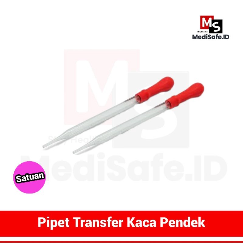 Pipet Tetes Kaca 3 Ml Satuan