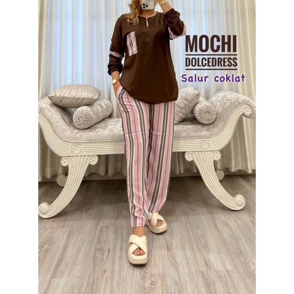 setelan mochi dolce dress