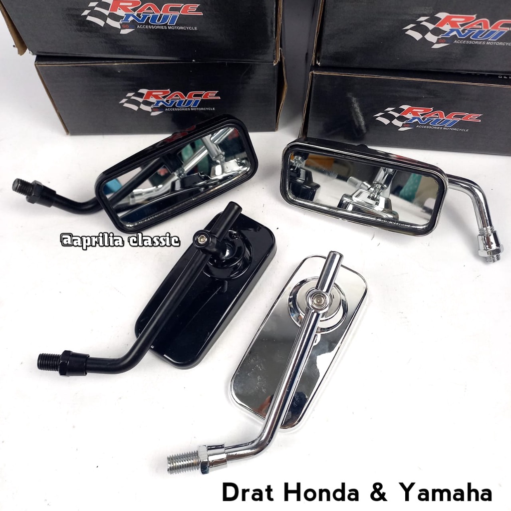 Spion Kotak Day Spion Day Crhome Kaca Putih Sepion Daytona Kotak Mini Spion CB GL Tiger Megapro Beat