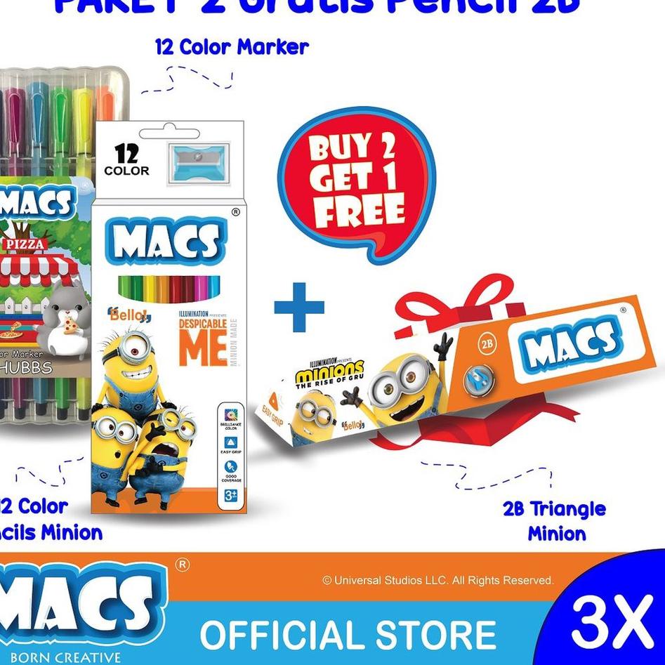 

Terbaru! Paket 2 Gratis Pencil 2B (Buy 2 Get 1 Free)