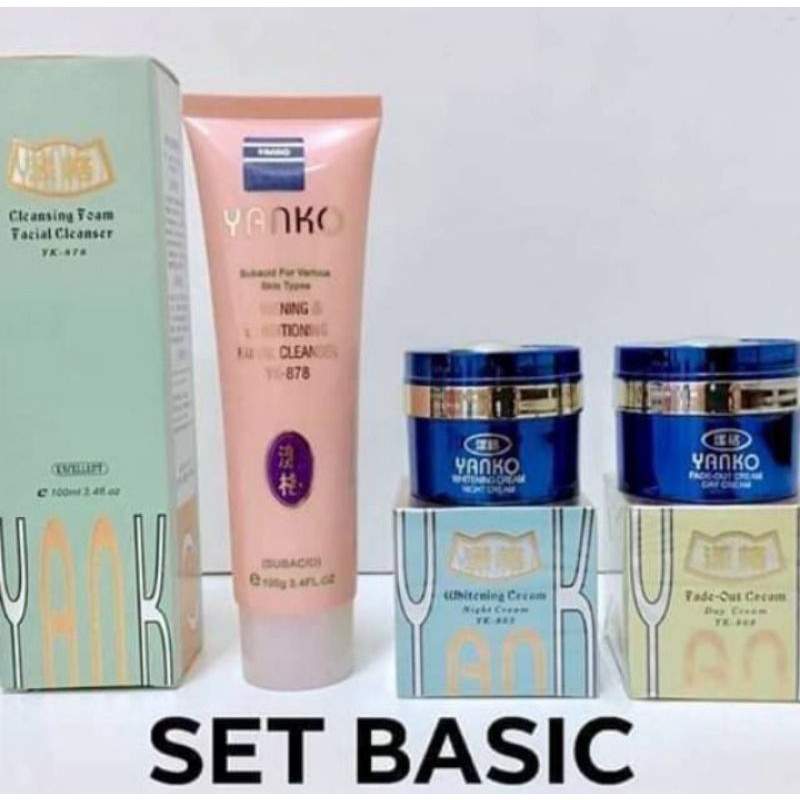 YANKO BASIC BIG SIZE SKINCARE 3 in 1