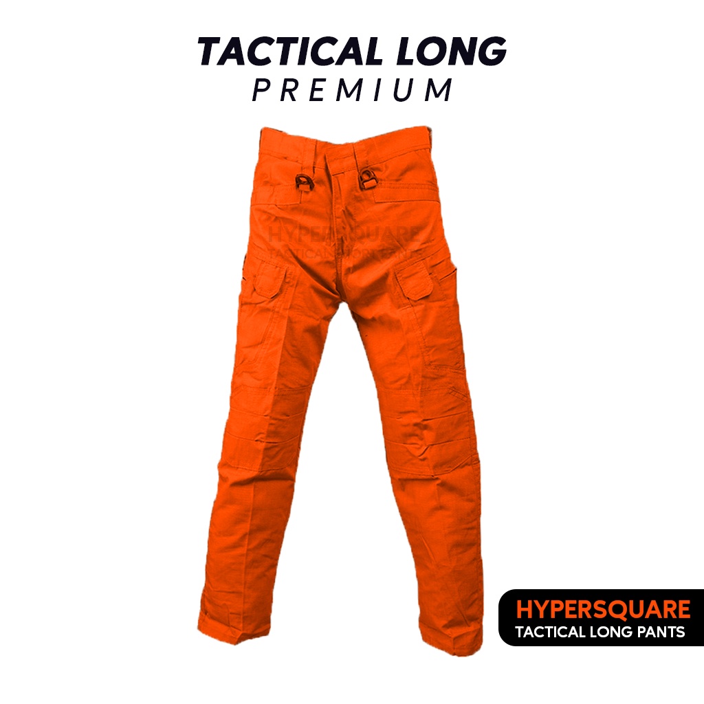 HYPERSQUARE - Tactical Long Pants Orange - Super Big Size