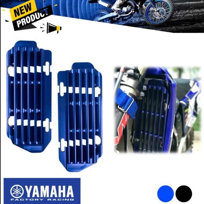Radiator Guard Cover Pelindung YZ 125 125X YZ 250 250 X 2Tak