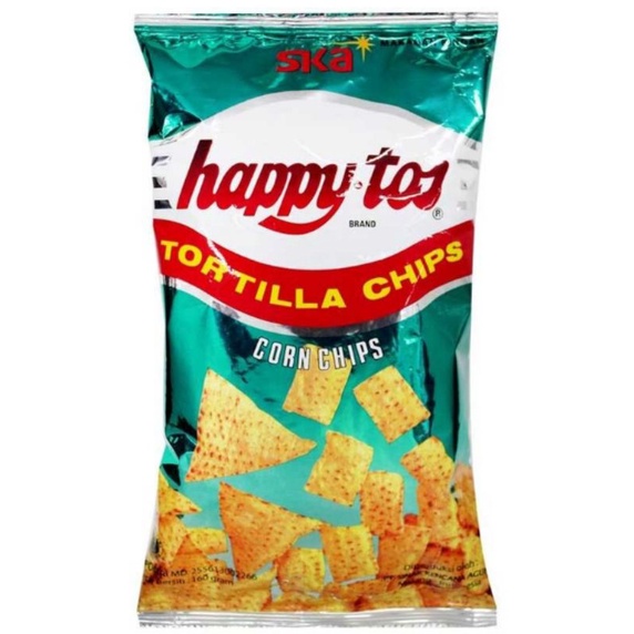 

Happy Tos Tortilla Chips Hijau 160gr