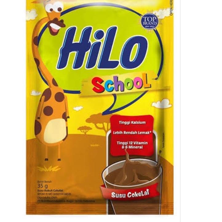 

PJI368 ☘️ MUMTAAZZTORE ☘️ NUTRIFOOD HiLo School HiLo Active 10 Sachet +