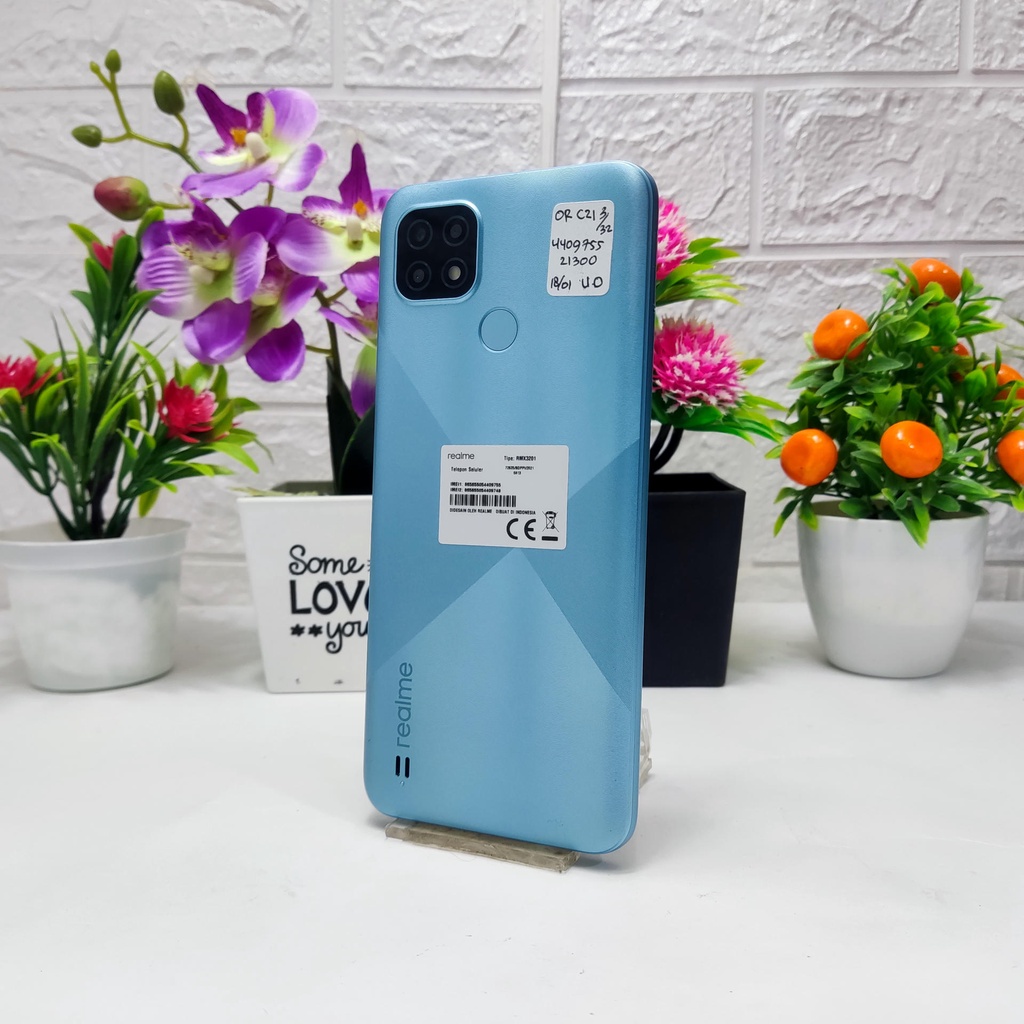 Jual Realme C21 3/32GB Bekas Second Eks Grs Resmi | Shopee Indonesia