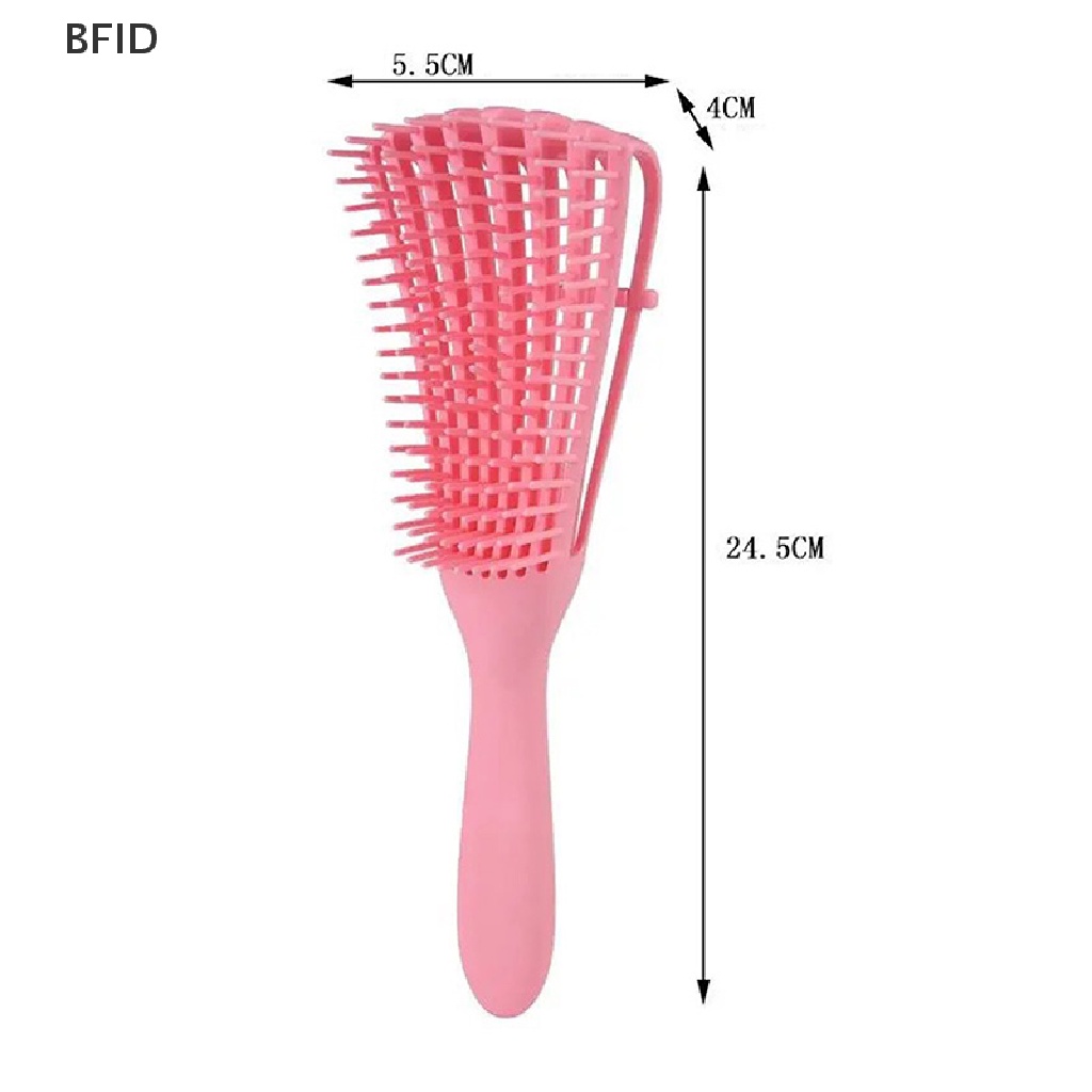 [BFID] Dropshipping Detangling Sikat Rambut Pijat Kulit Kepala Keriting Rambut Wanita Sisir Hairbrush [ID]