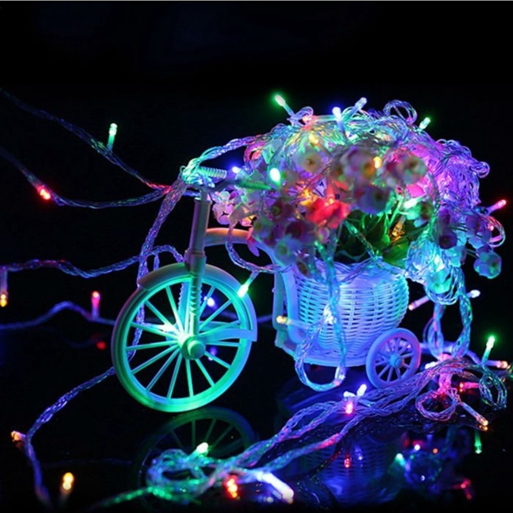 Lampu Tumblr Hias Dekorasi Pesta Natal Rainbow Light Party Decoration