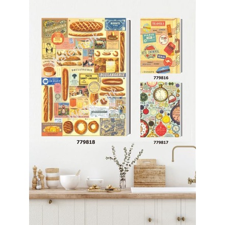 

Buku Tulis / Notebook / B5 / Hardcover / Vintage Bread / KAM