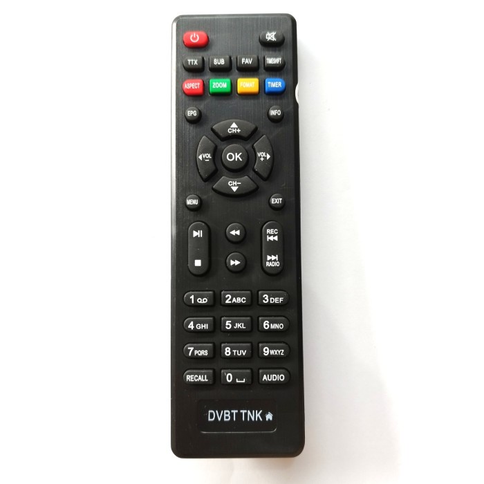 REMOTE STB TANAKA DVB T2 SET TOP BOX TANAKA REMOT STB TANAKA DVB T2 SET TOP BOX