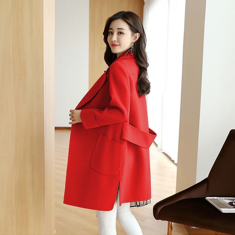 COAT OLINE WOOL WANITA PREMIUM