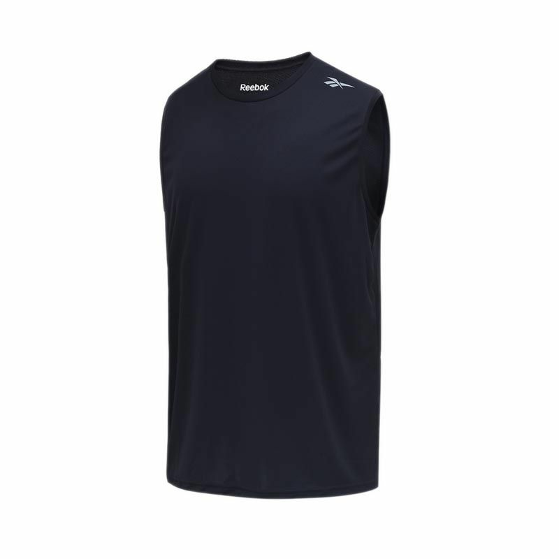 Kaos Reebok Men Sleeveless Tee Men's T-Shirt Original