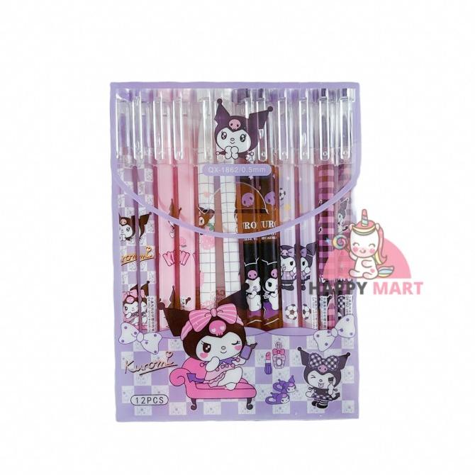

PROMO Pulpen kuromi / unicorn grosir 12 pcs