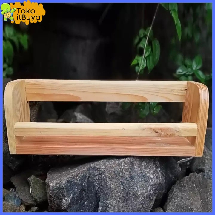 Rak Dinding Kayu Bumbu Minimalis Rak Toples Rak Tempel Dinding