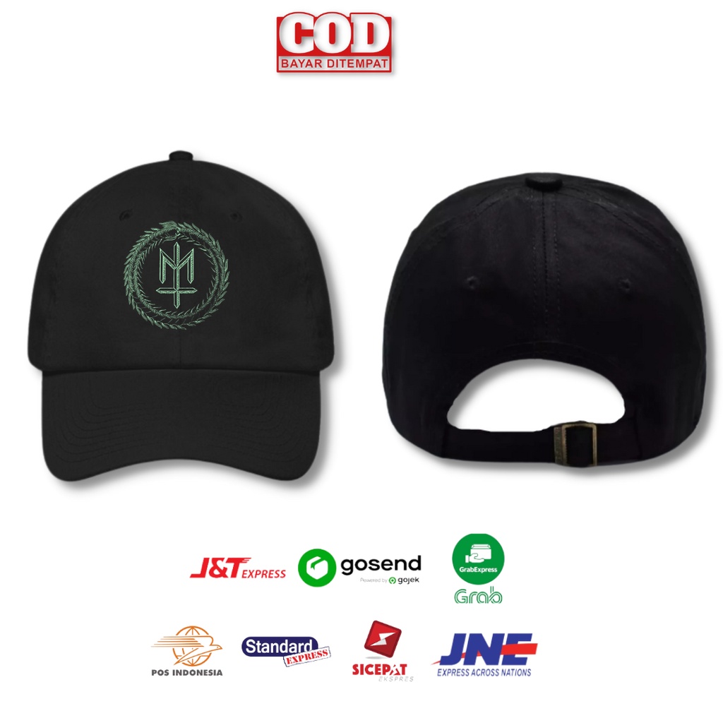 Topi Baseball Cap Pria Wanita Dewasa Distro Maternal Terbaru Tali Ring Besi