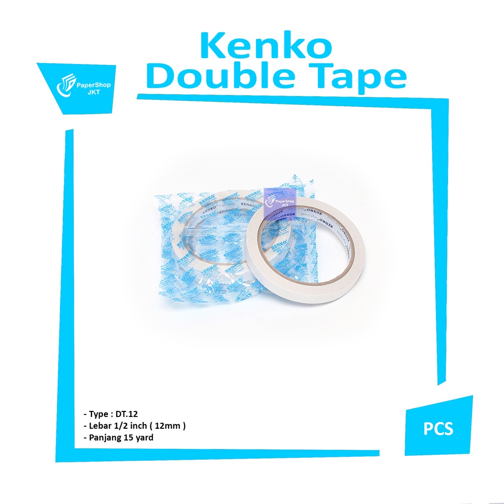 

KENKO - Double Tape 12mm 1/2 Inch - Roll