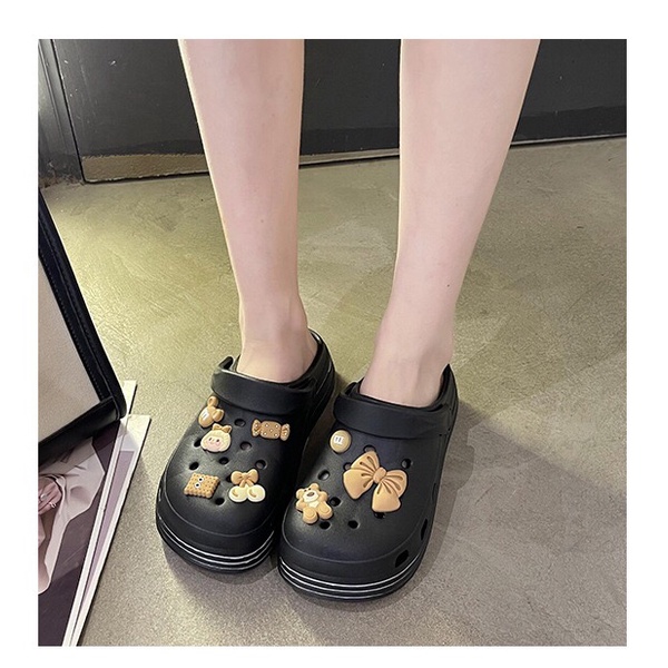 CUCI GUDANG GROSIRTAS TG0976 Sandal Selop Wanita Platform Bear Lucu/Sandal Kodok Baim Wanita Import